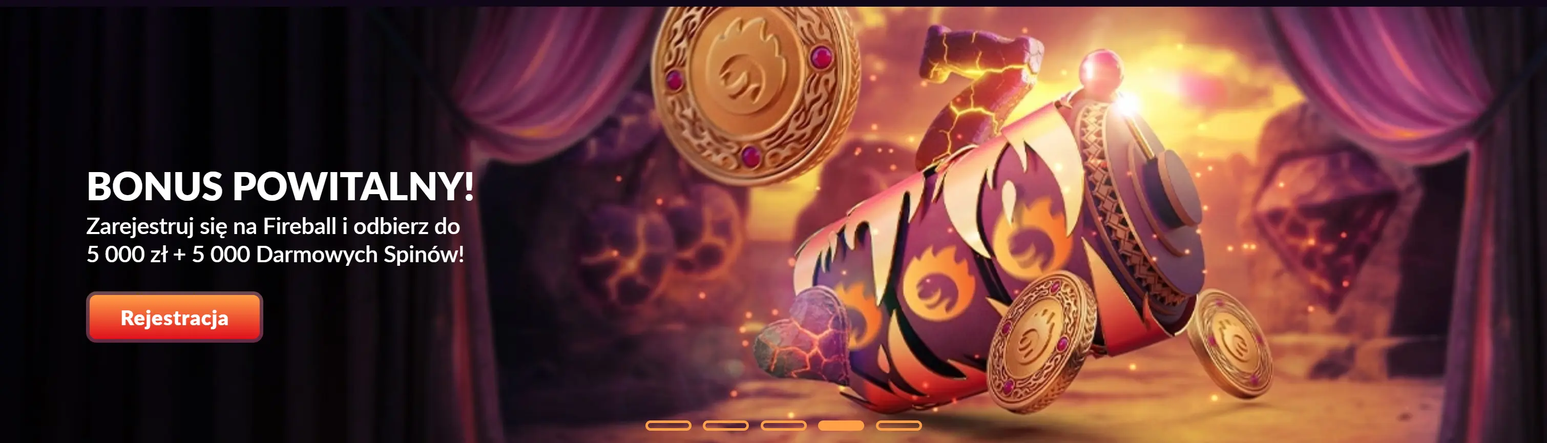Pakiet startowy w Fireball Casino